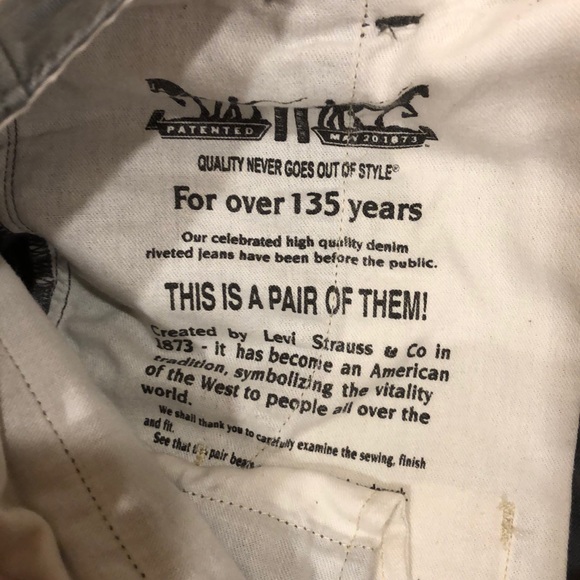 Grey Levi Pants - Picture 6 of 7